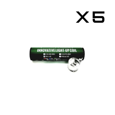 Ijoy Tornado HeroInnovative Coil Resistenze 0,6ohm Confezione 5 Pz