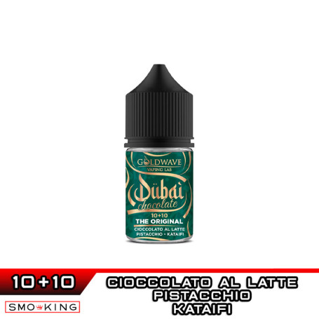 THE ORIGINAL Dubai Chocolate Mini Shot 10+10 ml Goldwave