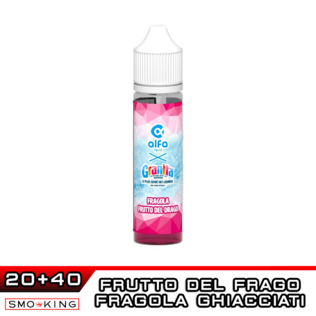 FRAGOLA FRUTTO DEL DRAGO Granita Aroma Shot 20 ml Alfaliquid