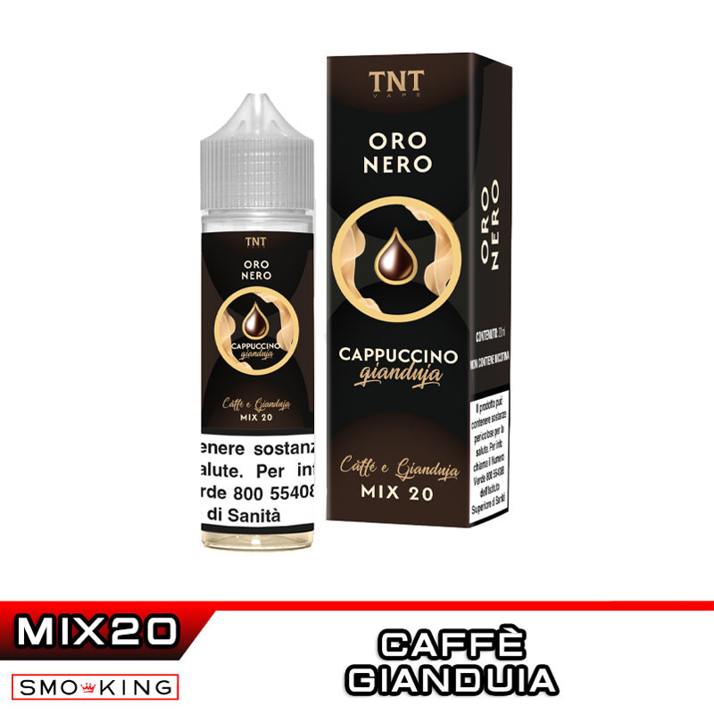 CAPPUCCINO GIANDUJA Oro Nero Mix&Vape 20 ml TNT Vape