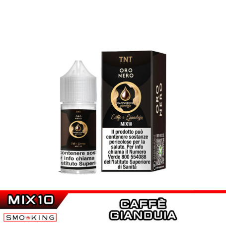 CAPPUCCINO GIANDUJA Oro Nero Mix&Vape 10+10 TNT Vape Caffè Gianduia