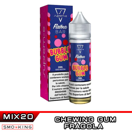 Bubble Gum FLAVOUR BAR Mix&Vape 20 ml Suprem-e