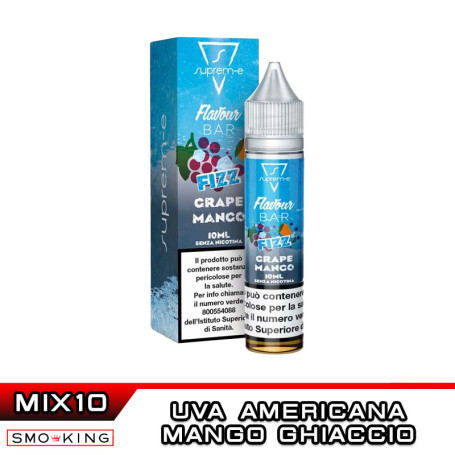 Fizz GRAPE MANGO Flavour Bar Mix&Vape 10+10 Suprem-e
