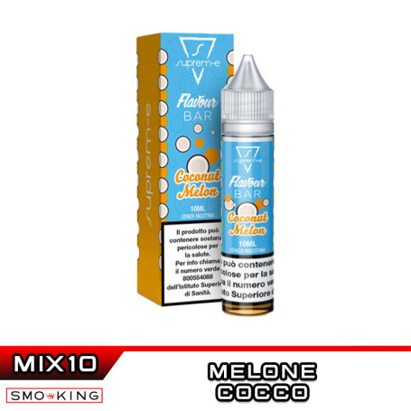 COCONUT MELON FLAVOUR BAR Mix&Vape 10+10 ml Suprem-e Melone Cocco