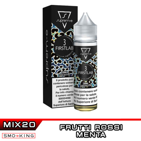 FIRSTLAB 3 Mix&Vape 20 ml Suprem-e Menta Frutti Rossi
