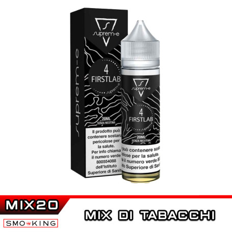 FIRSTLAB 4 Mix&Vape 20 ml Suprem-e Mix di Tabacchi