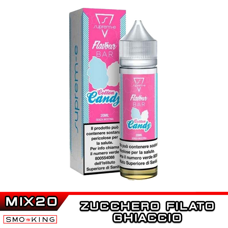 Cotton Candy FLAVOUR BAR Mix&Vape 20 ml Suprem-e Cotton Candy FLAVOUR BAR Mix&Vape 20 ml Suprem-e
