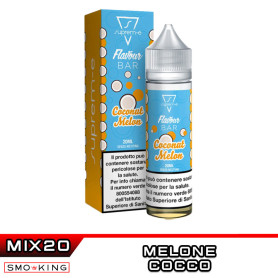 COCONUT MELON FLAVOUR BAR Mix&Vape 20 ml Suprem-e COCONUT MELON FLAVOUR BAR Mix&Vape 20 ml Suprem-e