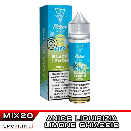 Fizz Black Lemon FLAVOUR BAR Mix&Vape 20 ml Suprem-e