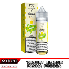 Lemon Yogurt FLAVOUR BAR Mix&Vape 20 ml Suprem-e Lemon Yogurt FLAVOUR BAR Mix&Vape 20 ml Suprem-e