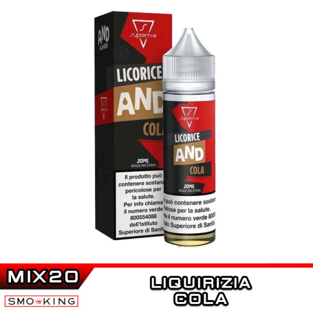 Licorice AND Cola Mix&Vape 20 ml Suprem-e Liquirizia
