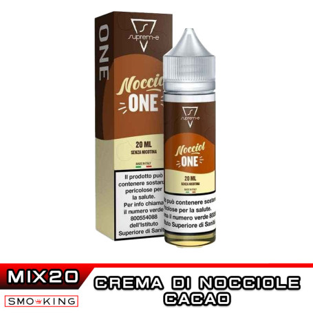 NocciolONE Mix&Vape 20 ml Suprem-e Cacao Crema di nocciola
