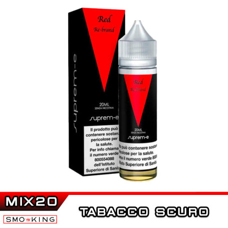RED Rebrand Mix&Vape 20 ml Suprem-e Tabacco scuro