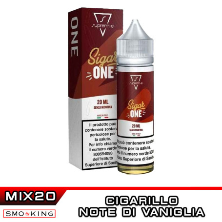 SigarONE Mix&Vape 20 ml Suprem-e Vaniglia Sigaro