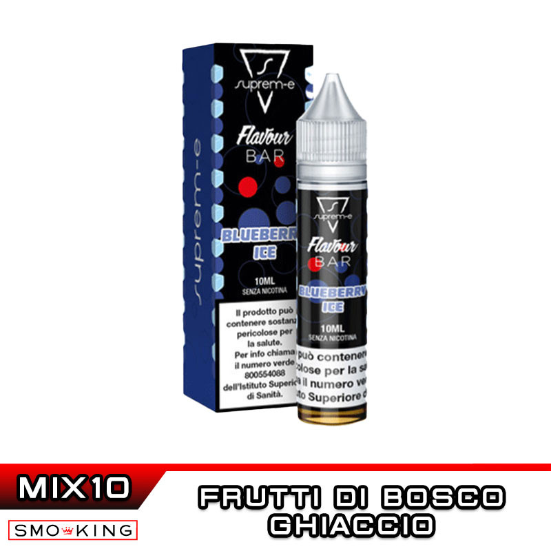 BLUEBERRY ICE Flavour Bar Mix&Vape 10+10 Suprem-e