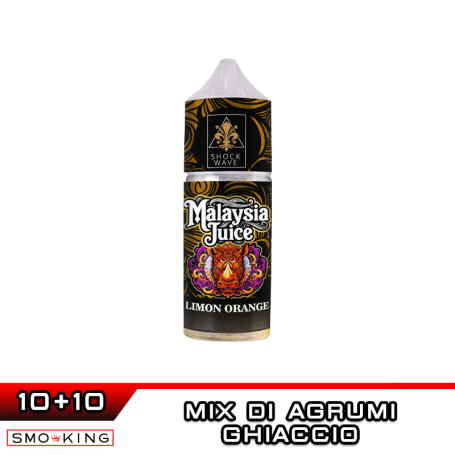 LIMON ORANGE Malaysia Juice Mini Shot 10+10 ml Shock Wave by ADG