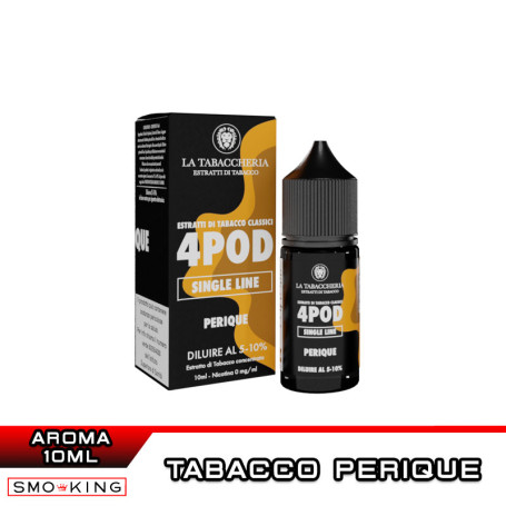 PERIQUE Extra Dry 4POD Aroma Concentrato 10ml La Tabaccheria Tabacco Perique