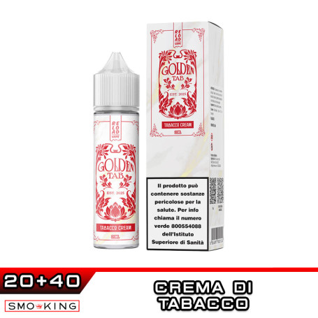TABACCO CREAM Golden Tab Aroma Shot 20 ml Reload Vape
