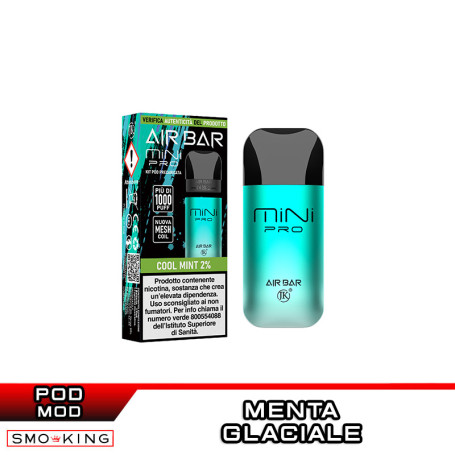 AIR BAR MINI PRO Rechargeable Battery Kit 600mAh + Pod COOL MINT AirBar