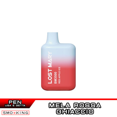 Lost Mary BM3500 Red Apple Ice Usa e Getta 3500 Puff Elfbar