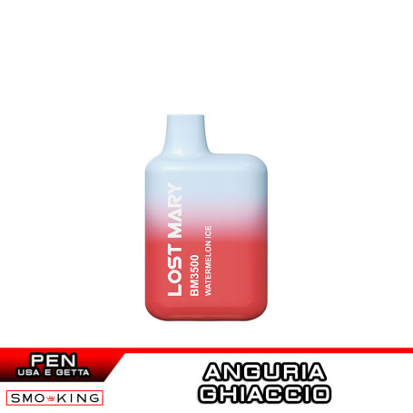 Lost Mary BM3500 Watermelon Ice Usa e Getta 3500 Puff Elfbar