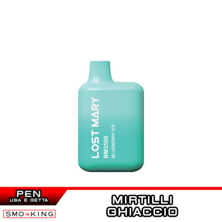 Lost Mary BM3500 Blueberry Ice Usa e Getta 3500 Puff Elfbar
