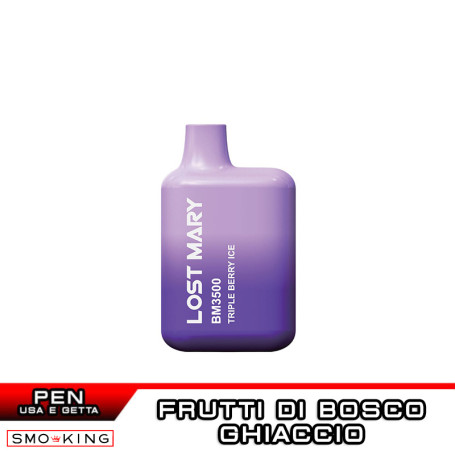 Lost Mary BM3500 Triple Berry Ice Usa e Getta 3500 Puff Elfbar