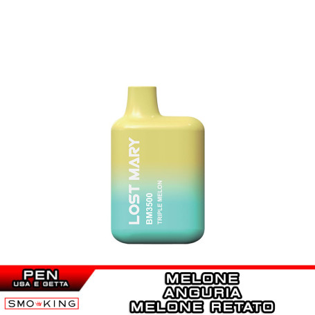Lost Mary BM3500 Triple Melon Usa e Getta 3500 Puff Elfbar