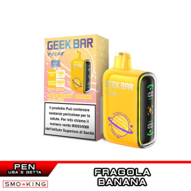 Geekbar Pulse 650mAh STRAWBERRY BANANA Disposable Cigarette Geekbar Pulse 650mAh STRAWBERRY BANANA Disposable Cigarette