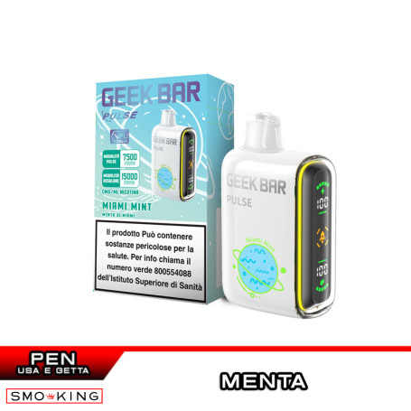 Geekbar Pulse 650mAh MIAMI MINT Disposable Cigarette