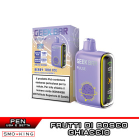 Geekbar Pulse 650mAh BERRY TRIO ICE Disposable Cigarette Geekbar Pulse 650mAh BERRY TRIO ICE Disposable Cigarette
