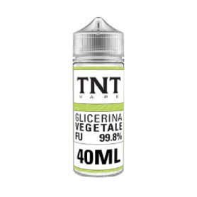 Glicerina Vegetale TNT VAPE 40ml in 120ml Full VG Glicerina Vegetale TNT VAPE 40ml in 120ml Full VG