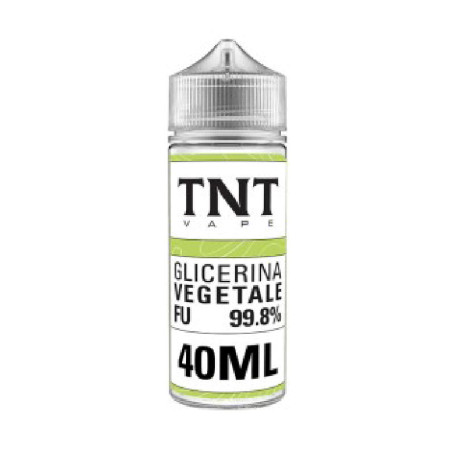 Vegetable Glycerin TNT VAPE 40ml in 120ml Full VG