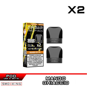 MANGO ICE AIR BAR MINI PRO Pod Precaricata AIRBAR 2 Pezzi Ice Mango MANGO ICE AIR BAR MINI PRO Pod Precaricata AIRBAR 2 Pezzi Ice Mango