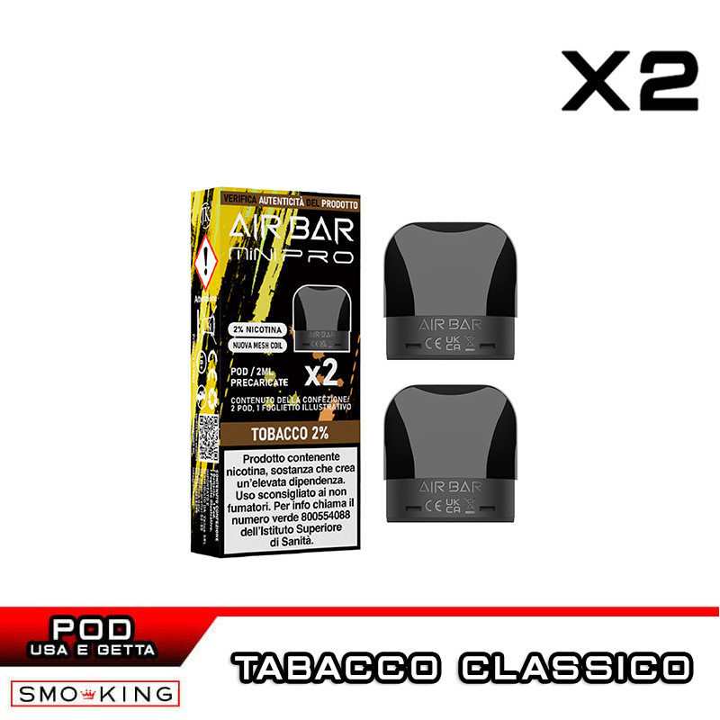 TOBACCO Prefilled Pod AIRBAR Mini Pro