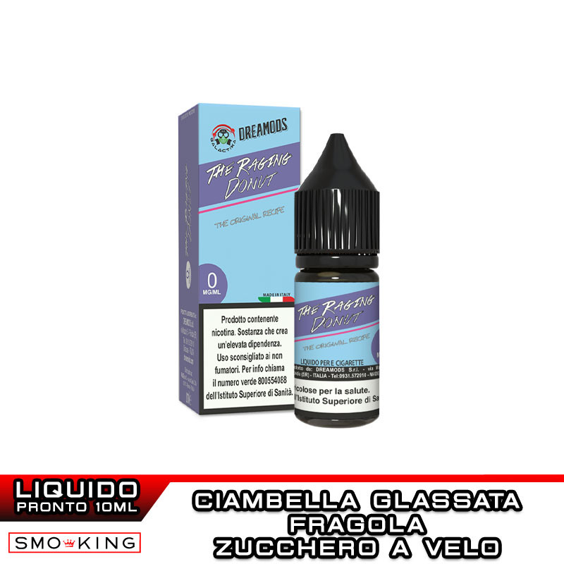 THE RAGING DONUT Nicotine Ready Liquid 10 ml Dreamods