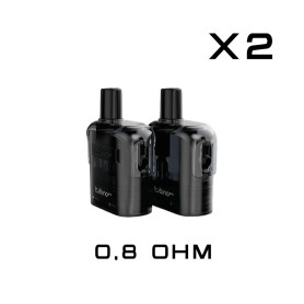 TUBINO PRO Pod Ricambio TUBINO 2 pezzi TUBINO PRO Pod Ricambio TUBINO 0.8 ohm (5 ml) - 2 pezzi