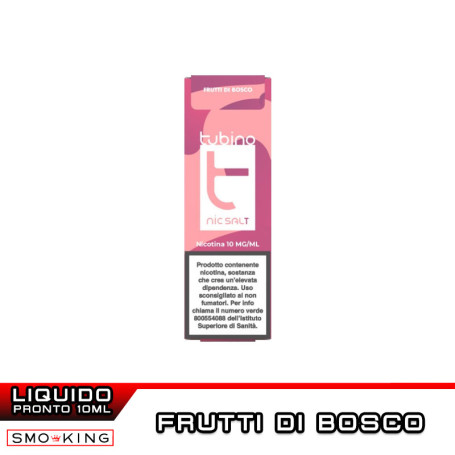 TUBINO Frutti di Bosco Ready eLiquid 10ml Nic Salt TUBINO