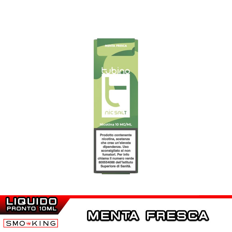 TUBINO MENTA FRESCA Liquido Pronto 10ml | Smo-kingShop TUBINO MENTA FRESCA Liquido Pronto 10ml | Smo-kingShop