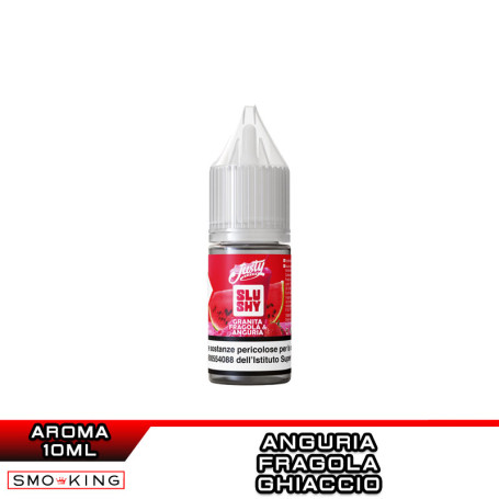 ANGURIA E FRAGOLA Slushy Aroma Concentrato 10ml JUSTY FLAVOR Anguria Fragola Ice