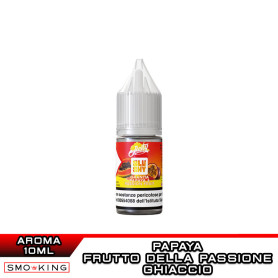 PAPAYA E PASSION FRUIT Slushy Aroma Concentrato 10ml JUSTY FLAVOR Papaya Frutto della Passione Ice PAPAYA E PASSION FRUIT Slushy Aroma Concentrato 10ml JUSTY FLAVOR Papaya Frutto della Passione Ice