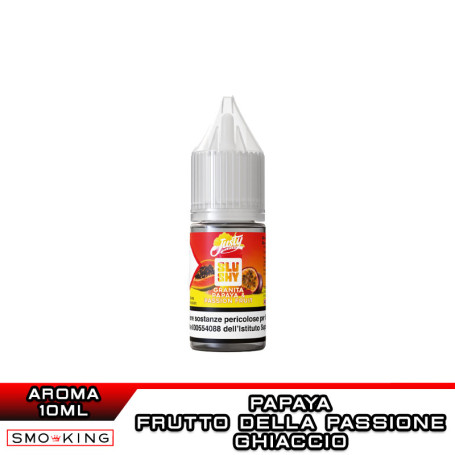 PAPAYA E PASSION FRUIT Slushy Concentrated Aroma 10ml JUSTY FLAVOR