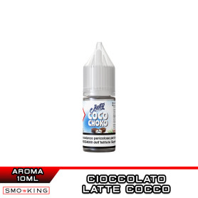 COCO CHOKO Aroma Concentrato 10ml JUSTY FLAVOR Cioccolato Latte Cocco COCO CHOKO Aroma Concentrato 10ml JUSTY FLAVOR Cioccolato Latte Cocco
