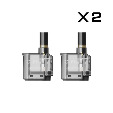 GLENT Pod Cotton Filter Cartridge JUSTFOG 2 Pieces