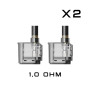GLENT Pod Cotton Filter Cartridge 1.0 ohm JUSTFOG 2 Pieces