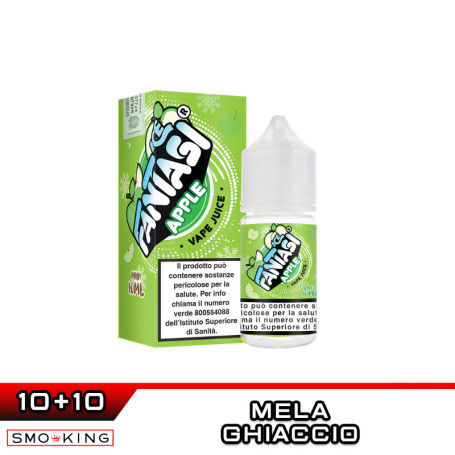 APPLE ICE Bar Juice Mini Shot 10+10 ml Fantasi Vape Mela Ice
