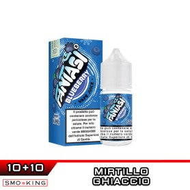 BLUEBERRY ICE Bar Juice Mini Shot 10+10 ml Fantasi Vape Mirtillo Ice BLUEBERRY ICE Bar Juice Mini Shot 10+10 ml Fantasi Vape Mirtillo Ice
