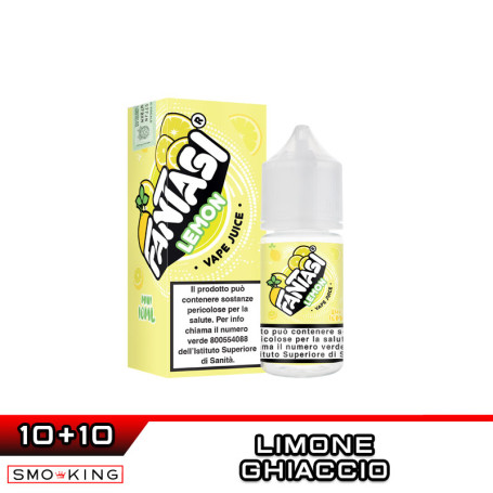 LEMON ICE Bar Juice Mini Shot 10+10 ml Fantasi Vape Limone Ice