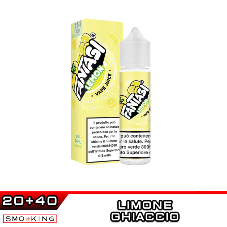 LEMON ICE Bar Juice Aroma Shot 20 ml Fantasi Vape Limone Ice
