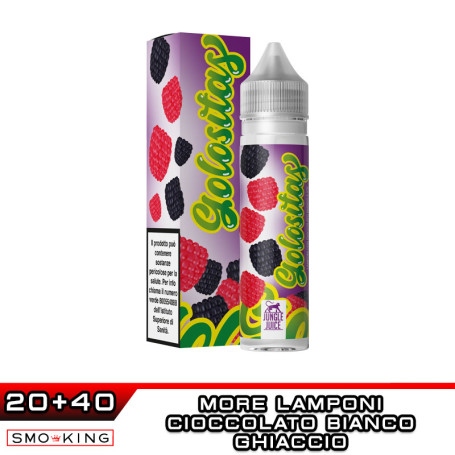 GOLOSITAS Aroma Shot 20 ml Jungle Juice More Lamponi Cioccolato Bianco Ice